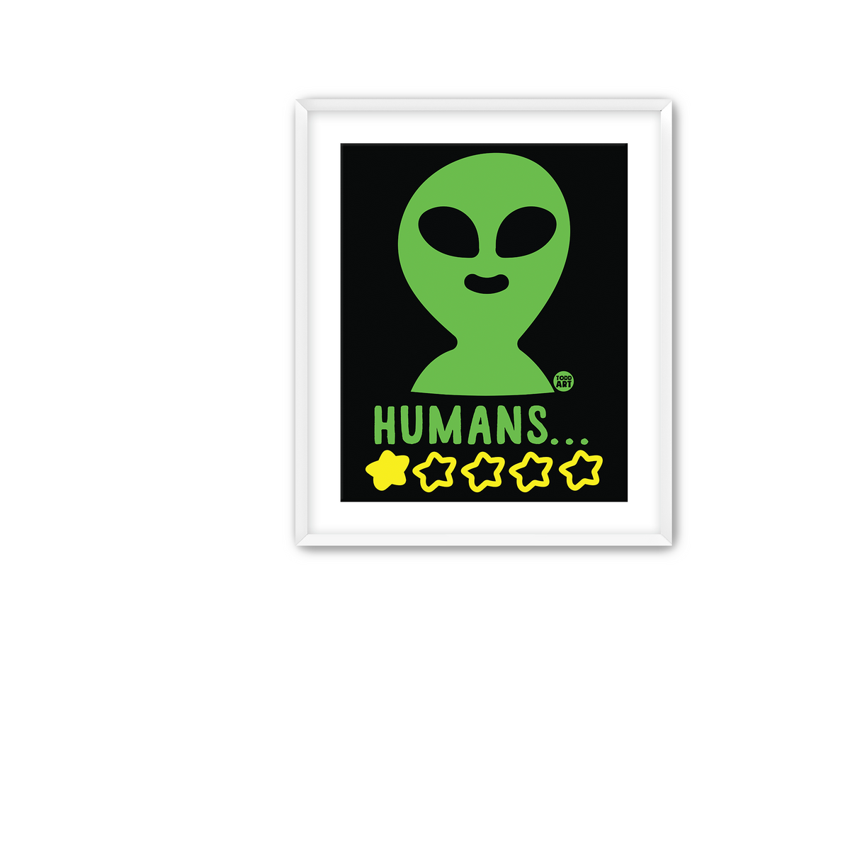 Humans 1 Star Fine Art Print