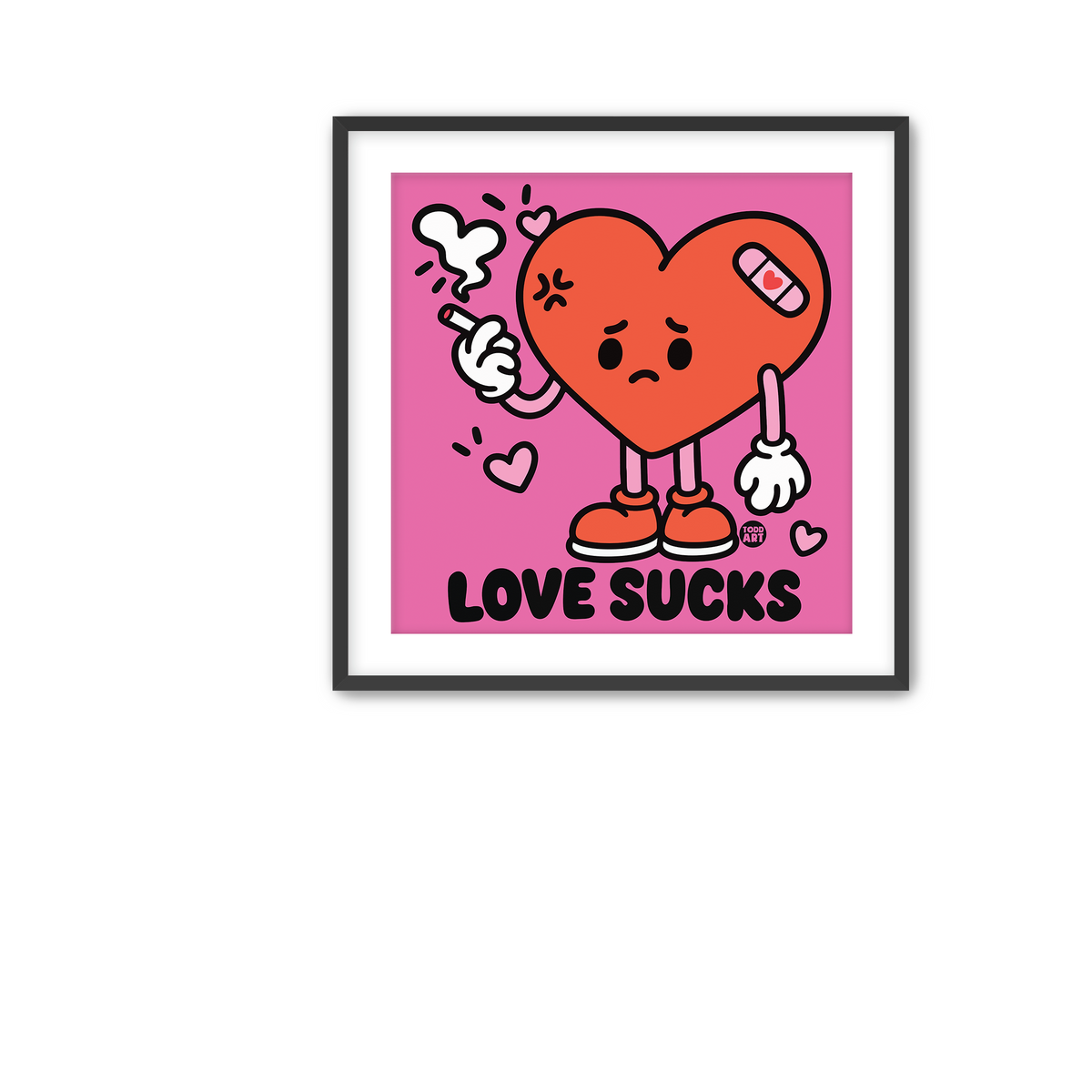 Love Sucks Fine Art Print