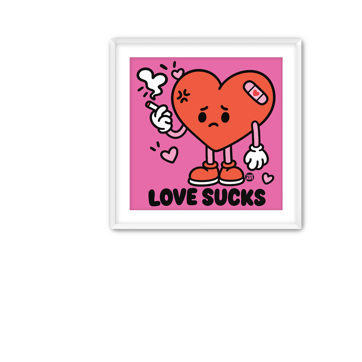 Love Sucks Fine Art Print
