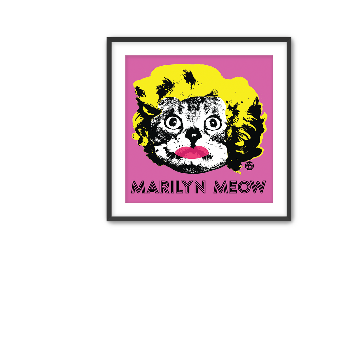 Marilyn Meow Fine Art Print
