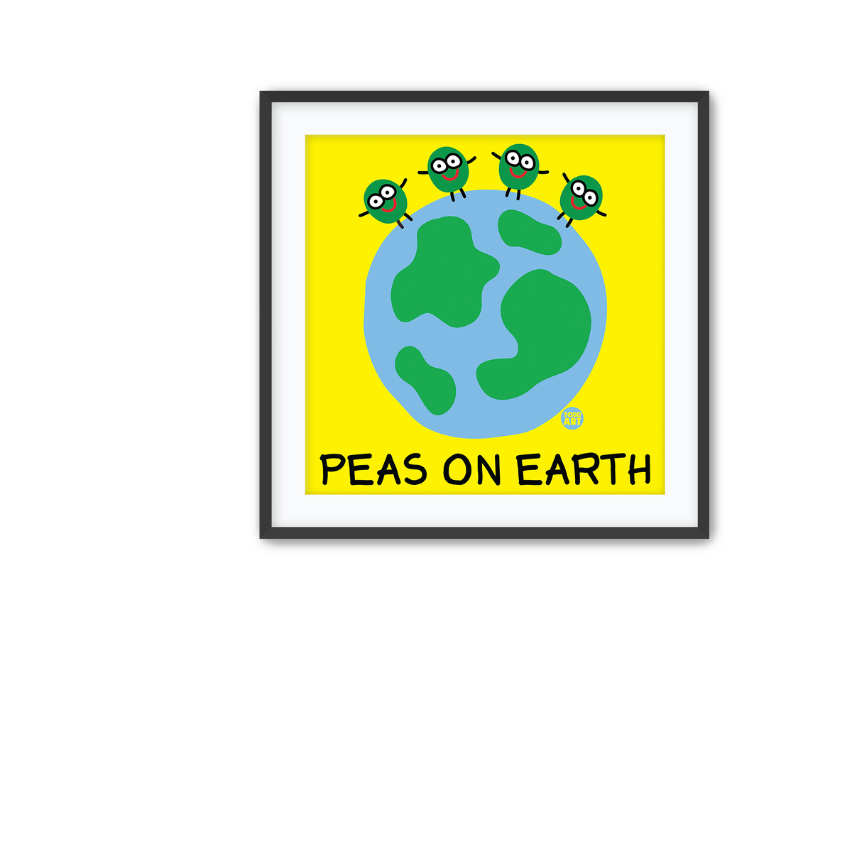 Peas on Earth Fine Art Print