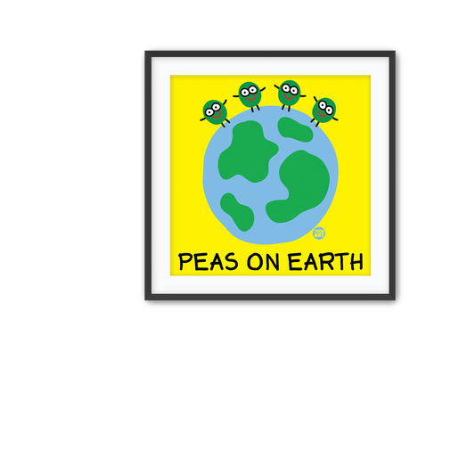 Peas on Earth Fine Art Print