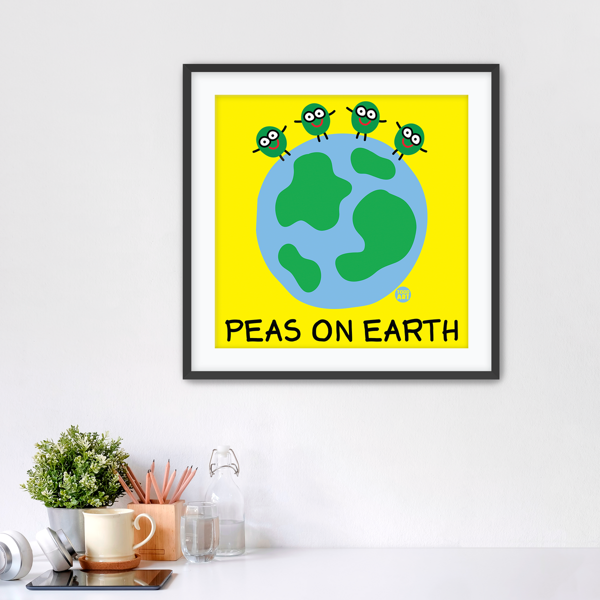 Peas on Earth Fine Art Print