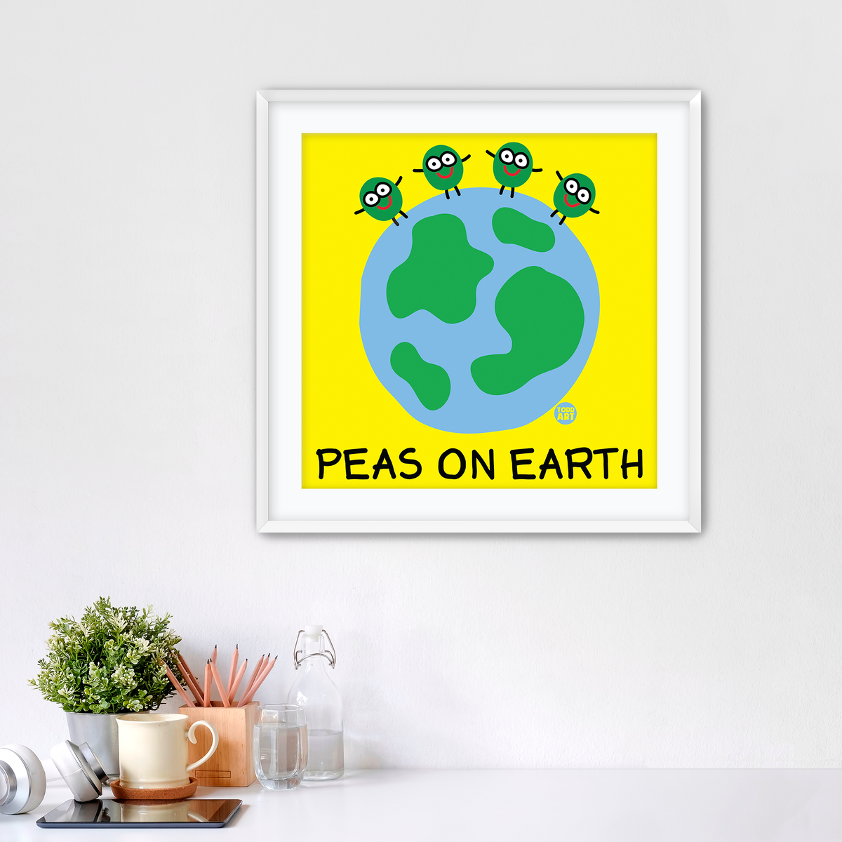 Peas on Earth Fine Art Print